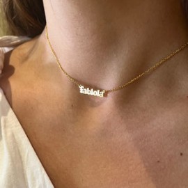 Gold Name Necklace