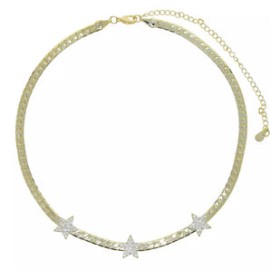 Star Herringbone Choker