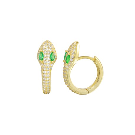 Gold Green Eye Snake
