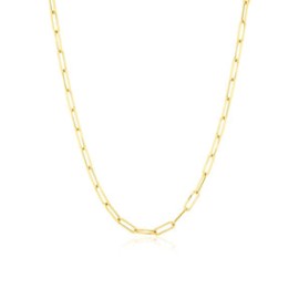 Classic Skinny Paperclip Necklace