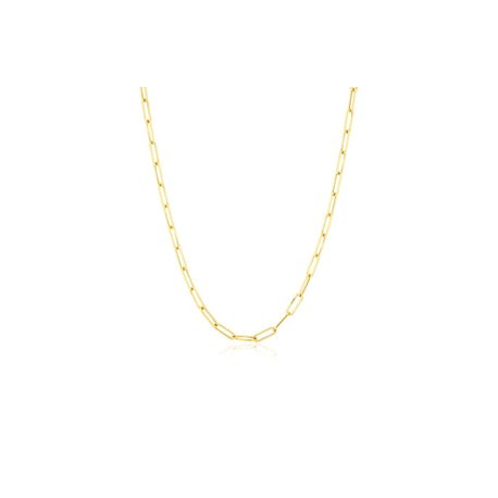 Classic Skinny Paperclip Necklace