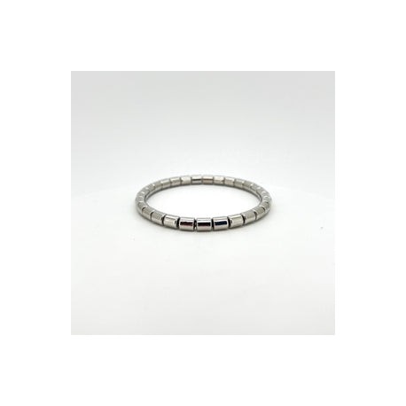 Small Bar Silver Bangle