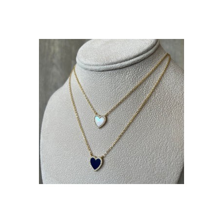 Heart Stone Necklace