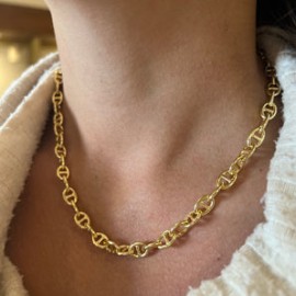 Gold Link Necklace