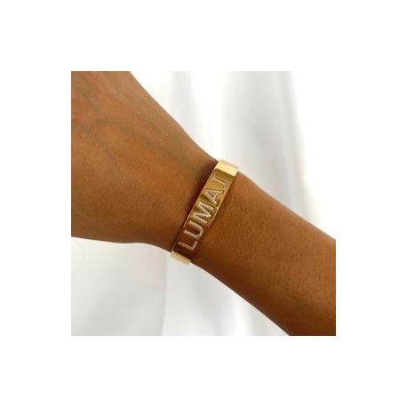 Thick Personalized Cuff