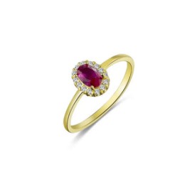 Ruby Diamond Ring
