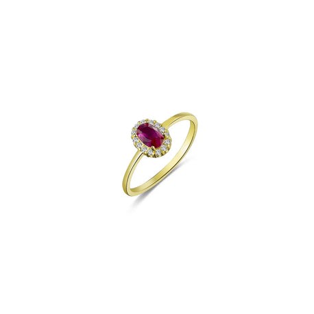Ruby Diamond Ring