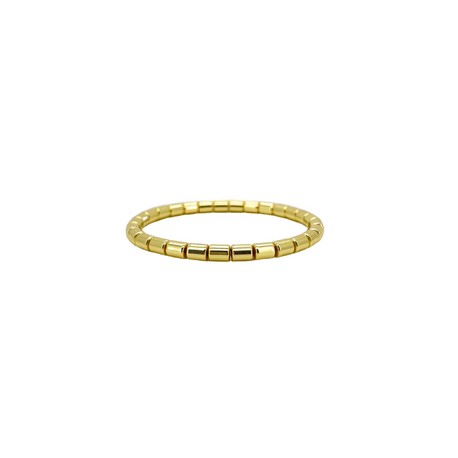 Small Bar Gold Bangle