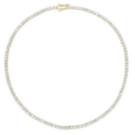 Gold Tennis Necklace