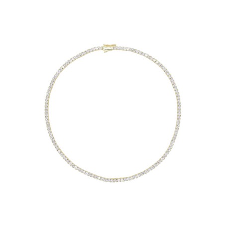 Gold Tennis Necklace