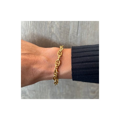 Gold Link Bracelet