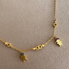 Boy and Girl Necklace