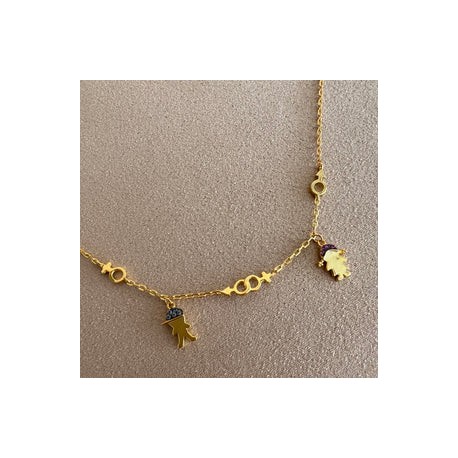 Boy and Girl Necklace