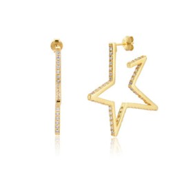 Big Star Figure Hoops