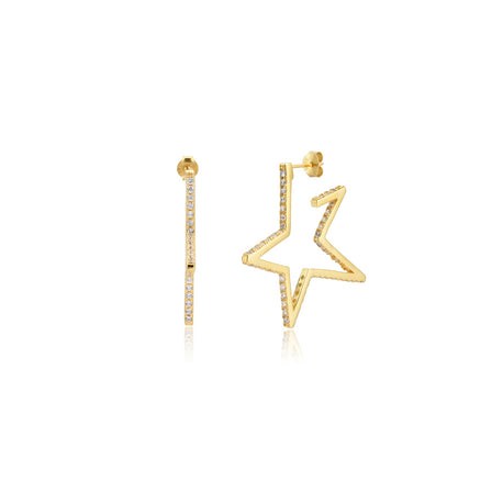 Big Star Figure Hoops