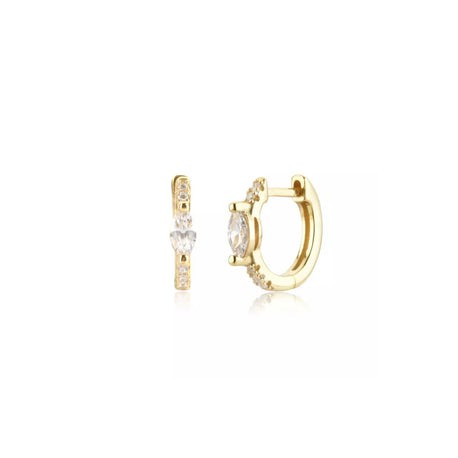 Oval Gold Zc Huggies