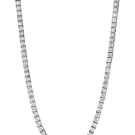 Silver Tennis Necklace (HQ)