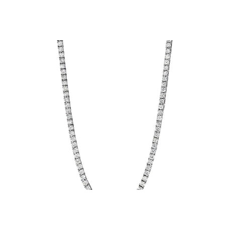 Silver Tennis Necklace (HQ)