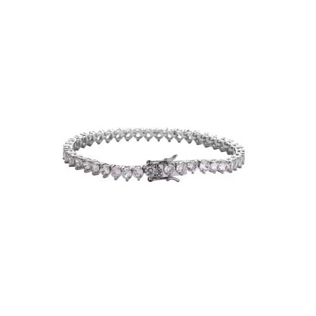 Silver Tennis Prong 4mm