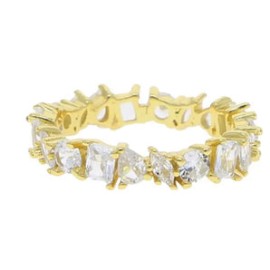 Gold Geometric Band