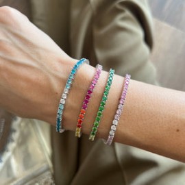 Gradient Tennis Bracelets