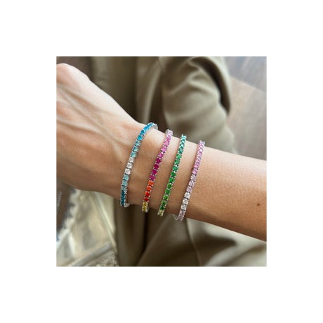 Gradient Tennis Bracelets