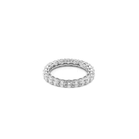 Diamond White Ring