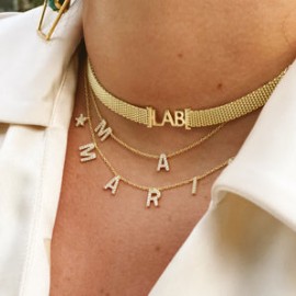 Single Letter Necklace