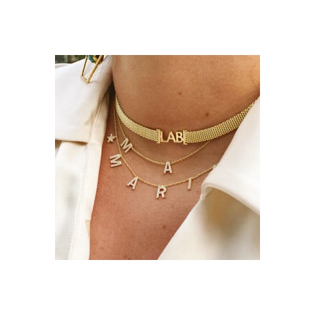 Single Letter Necklace