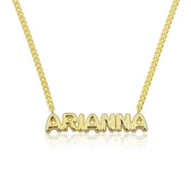 Bubble Name Necklace