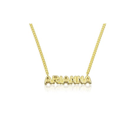 Bubble Name Necklace