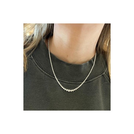 Riviere Tennis Necklace