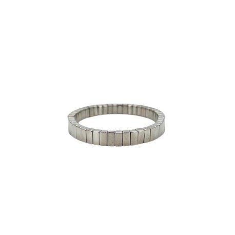 Barrel Silver Bangle