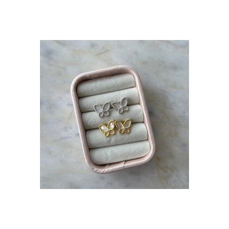Butterfly Shell Studs