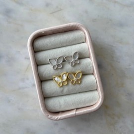 Butterfly Shell Studs