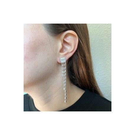Rain Silver Earrings