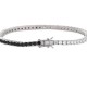 Black & White Tennis Bracelet