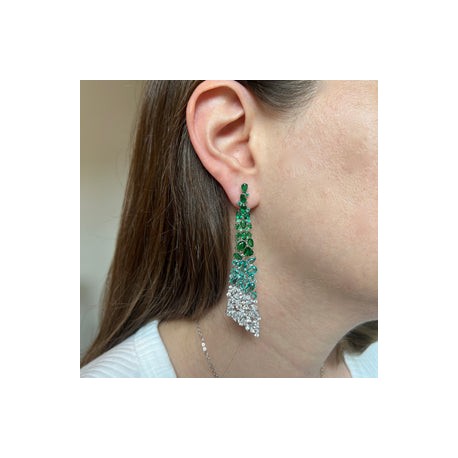 River Cascade Formal Earrings