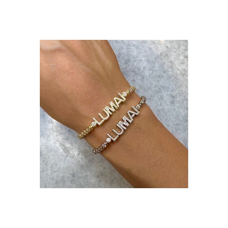 Name Tennis Bracelet