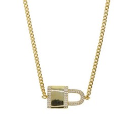CZ Locket Necklace