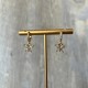 Butterfly Statement Zircon Hoops
