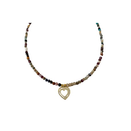 Charm Natural Stone Necklace