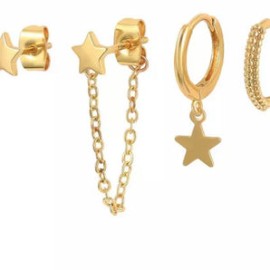 Star Set Earrings