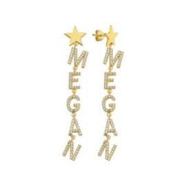 Star Name Earrings