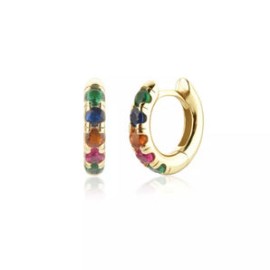 Rainbow Bold Hoop