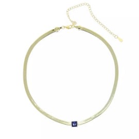 Sapphire Gold Necklace