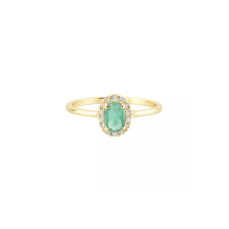 Turquoise Diamond Ring