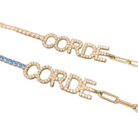 Name Tennis & Chain Bracelet