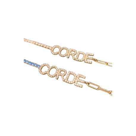 Name Tennis & Chain Bracelet