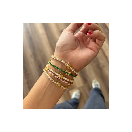 PERSONALIZED TENNIS BRACELET